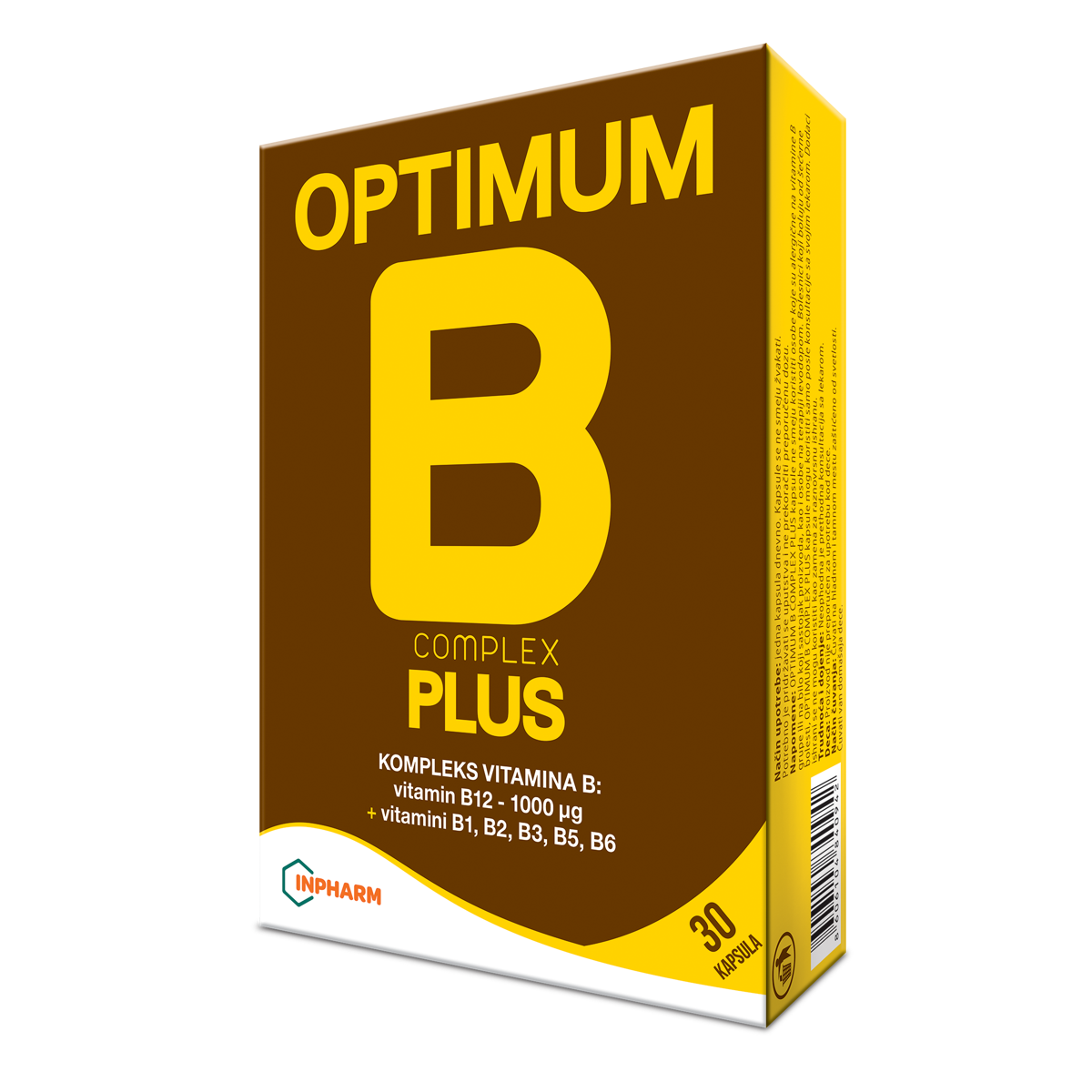 Optimum B Complex PLUS – 30 Kapsula – Klik Apoteka