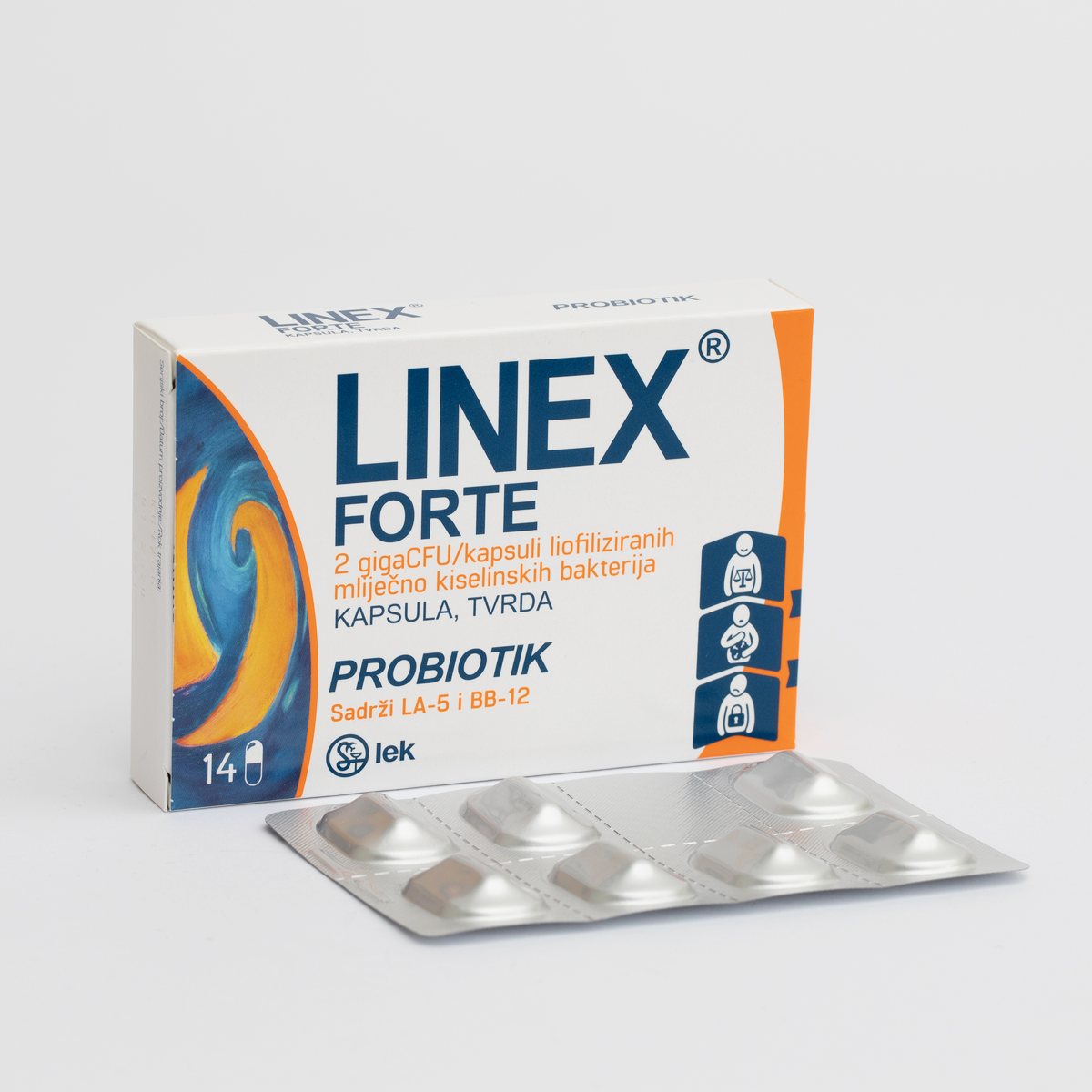 Linex® Forte Probiotik – 2 X 10^9CFU Kapsula – Klik Apoteka